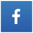 Logo of Facebook with Dark Blue Background